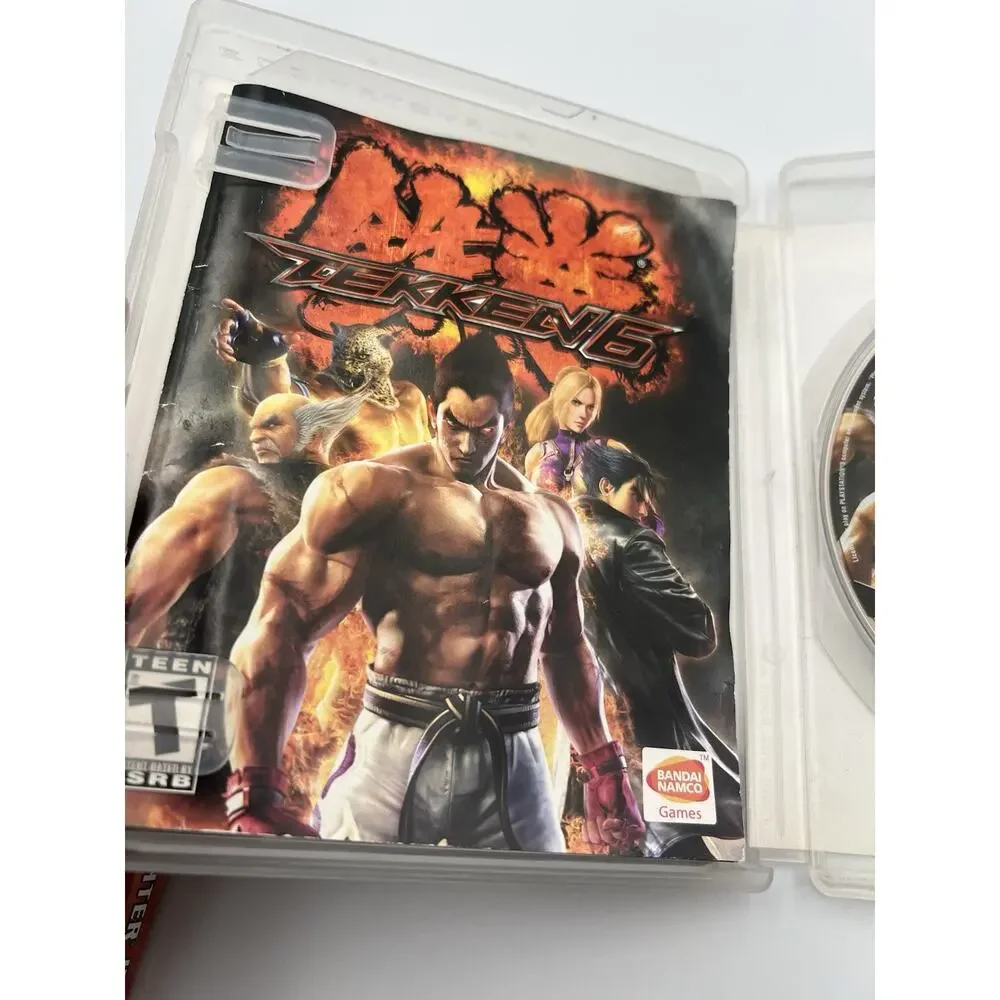 Tekken 6 PS3 SIGNED Autographed by MarkMan & Tekken Project Harada Katsuhiro